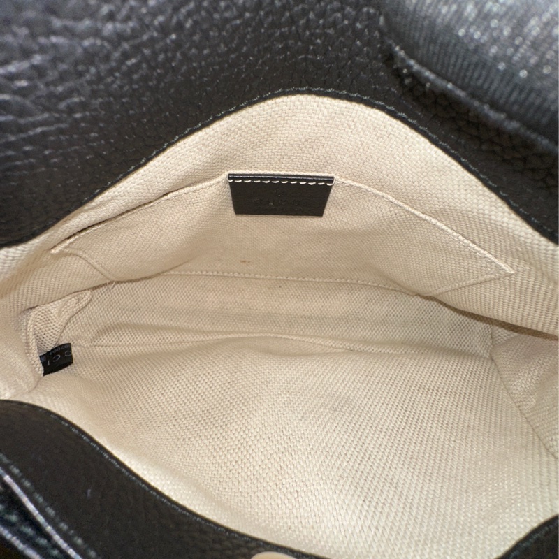 Gucci Soho流蘇荔枝牛皮鏈條斜挎包🈶台灣購證 全配🉑送禮 背帶🉑條 斜背/肩背/手提-33