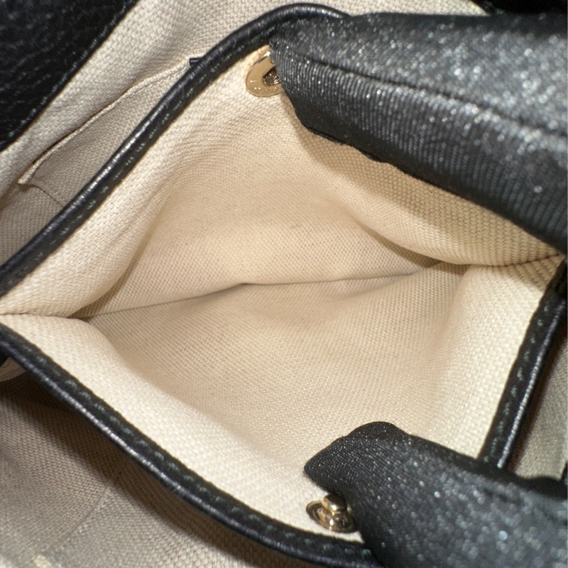 Gucci Soho流蘇荔枝牛皮鏈條斜挎包🈶台灣購證 全配🉑送禮 背帶🉑條 斜背/肩背/手提-34