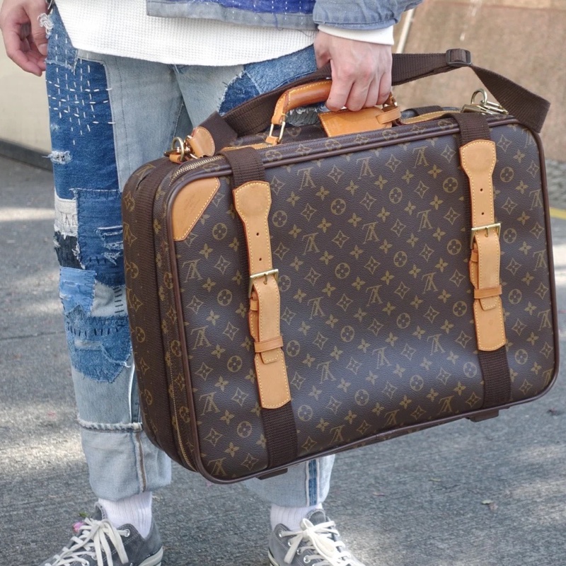 🌸 Louis Vuitton Sirius 老花旅行袋|復古控必收!LV老花-2