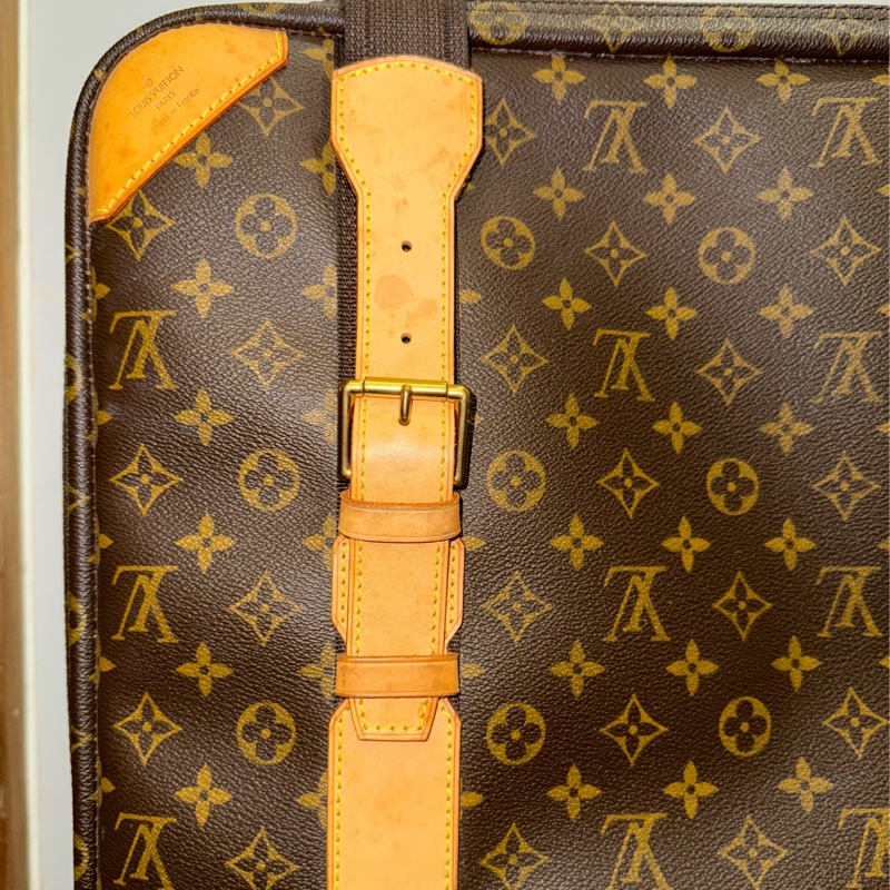 🌸 Louis Vuitton Sirius 老花旅行袋|復古控必收!LV老花-13