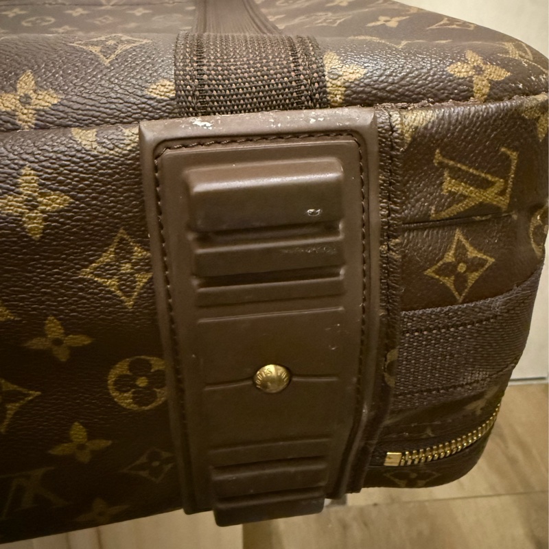🌸 Louis Vuitton Sirius 老花旅行袋|復古控必收!LV老花-21