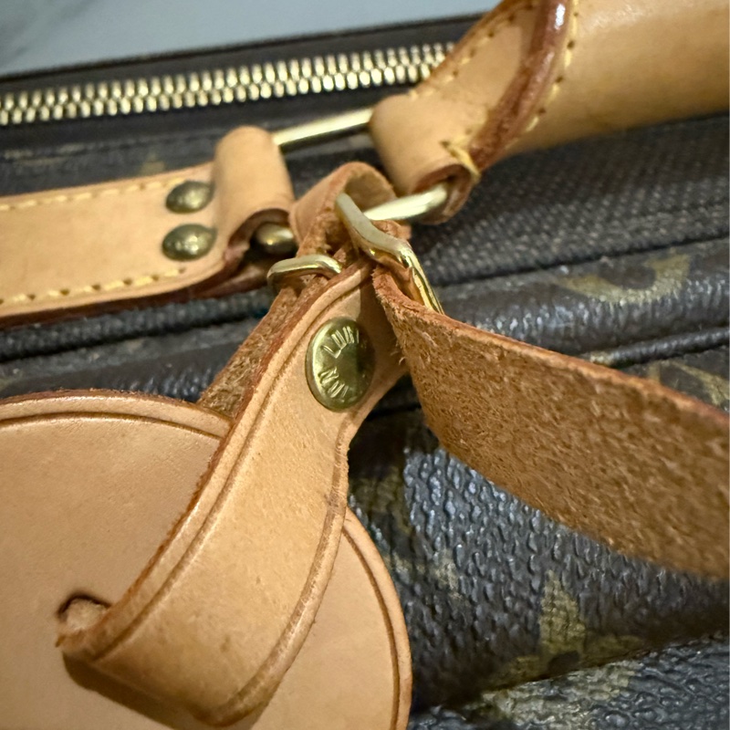 🌸 Louis Vuitton Sirius 老花旅行袋|復古控必收!LV老花-33