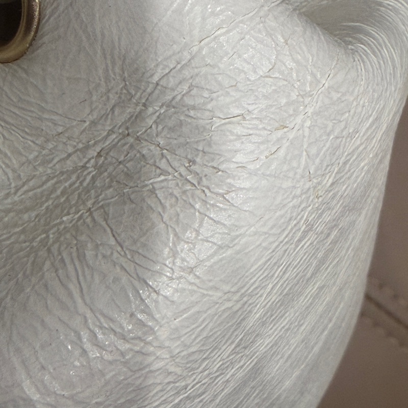 全配芯片款🈶️購證❤️香奈兒奶油白油蠟牛皮duma 雙肩包-33