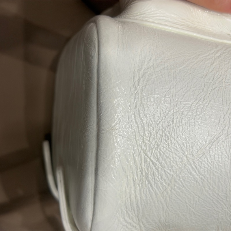 全配芯片款🈶️購證❤️香奈兒奶油白油蠟牛皮duma 雙肩包-41