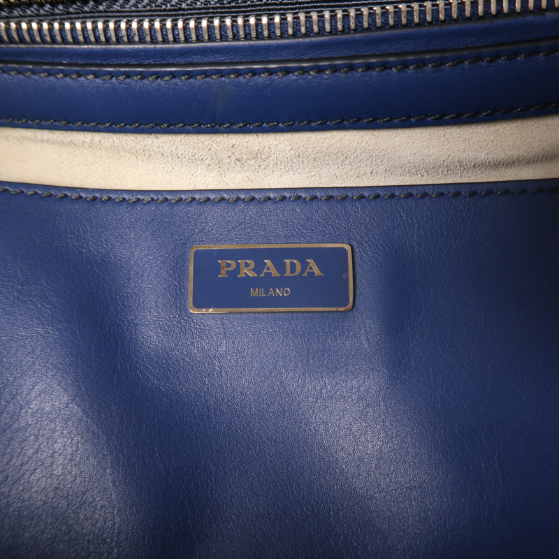 PRADA 牛皮皮革2 way Shoulder手挽肩背兩用袋-10