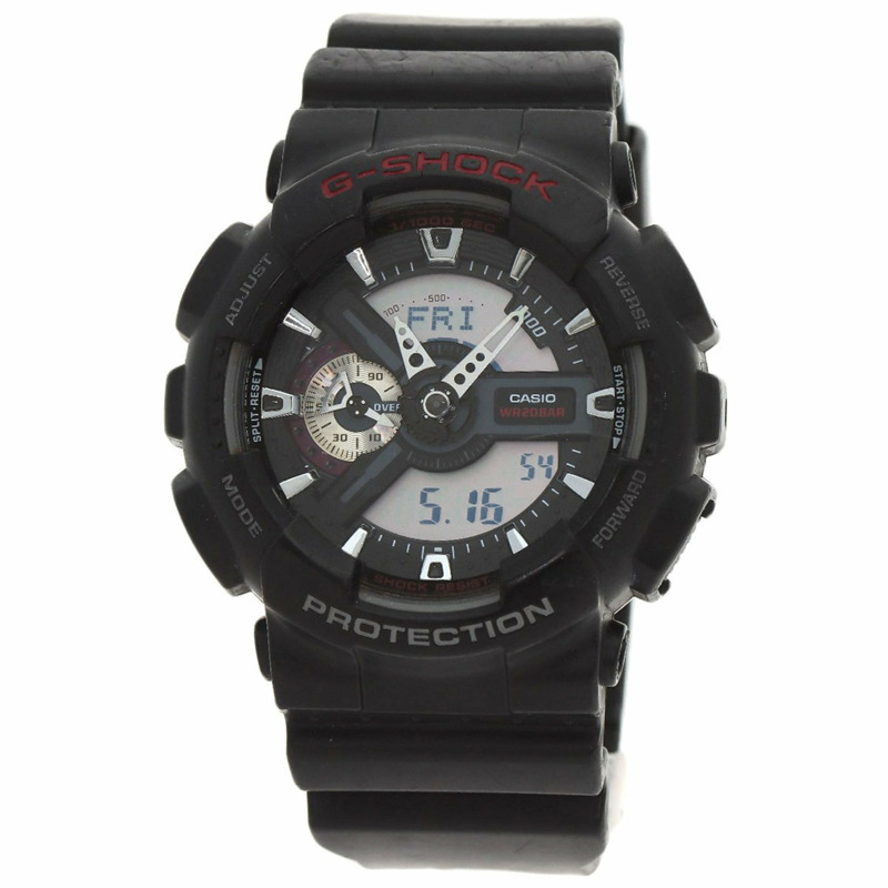 卡西歐 GA-110 G-Shock 手錶 不鏽鋼 樹脂 男式 CASIO-0