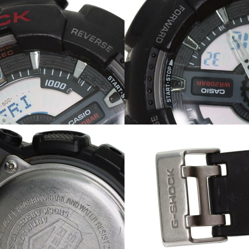 卡西歐 GA-110 G-Shock 手錶 不鏽鋼 樹脂 男式 CASIO-9