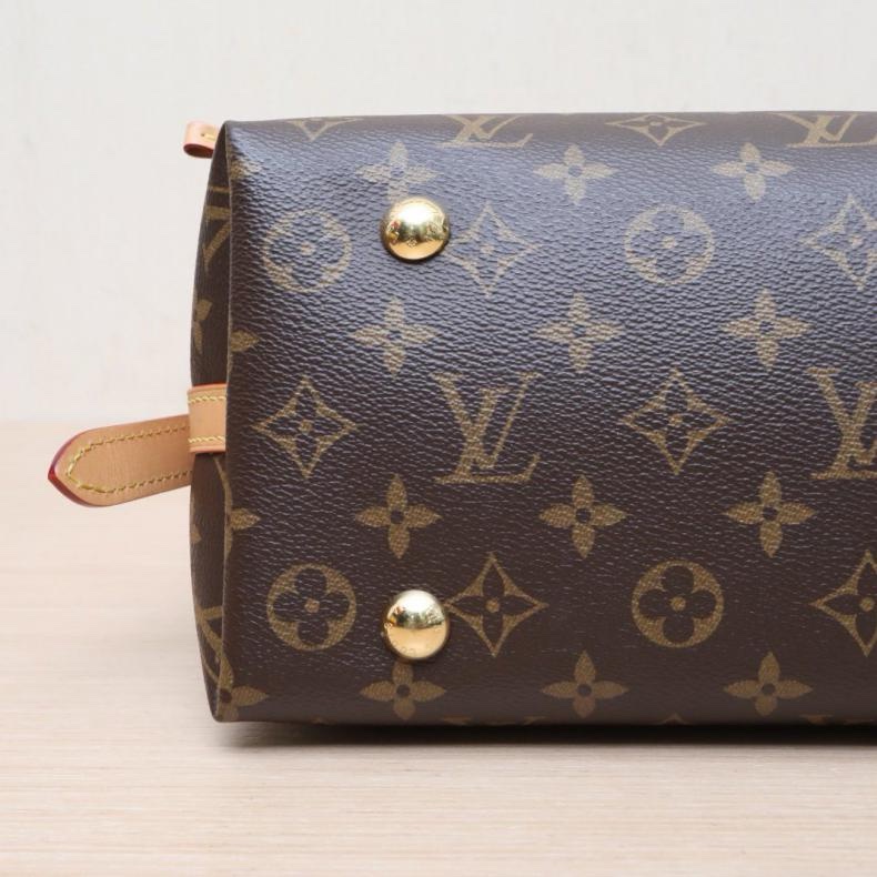 LOUIS VUITTON(路易威登) CARRYALL 小號 29 配子袋 老花 PVC 晶片-3