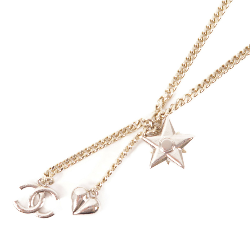 CHANEL 金屬Necklace項鍊-1