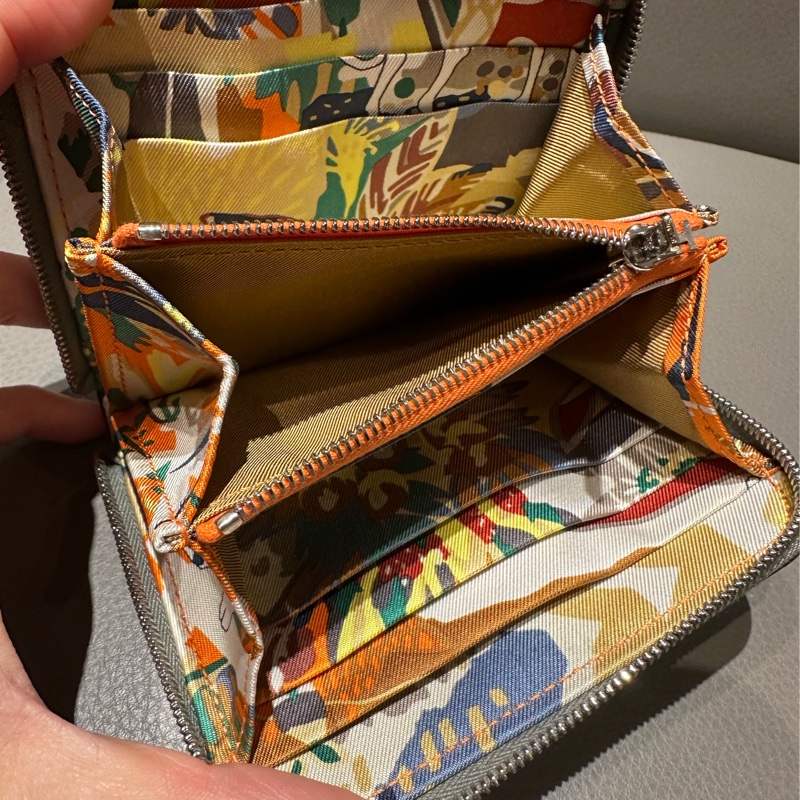 hermes silkin 絲巾短夾 x 自由之城-5