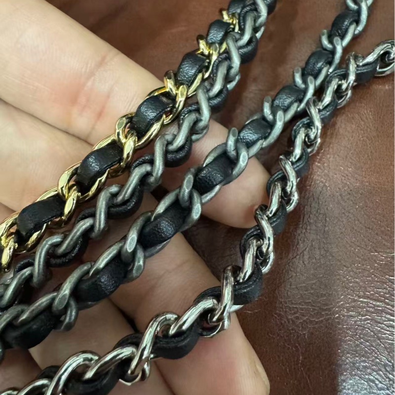 全配❤️ 香奈兒 黑金 流浪包 小號 gabrielle-61