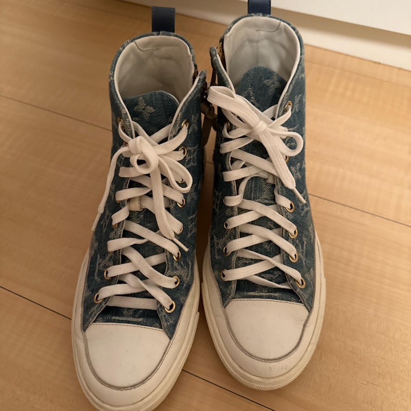 LV牛仔帆布鞋-0