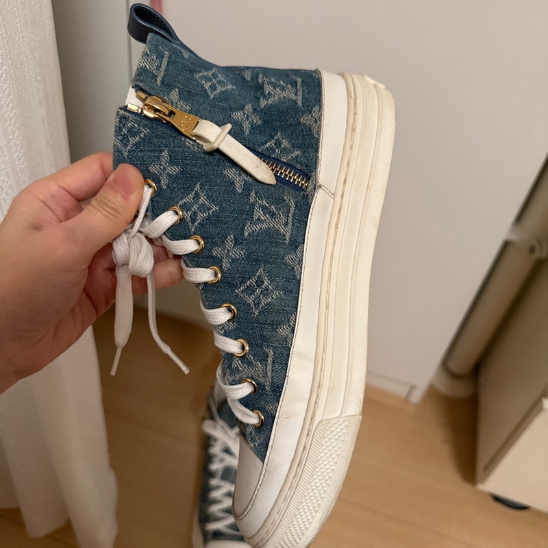 LV牛仔帆布鞋-2