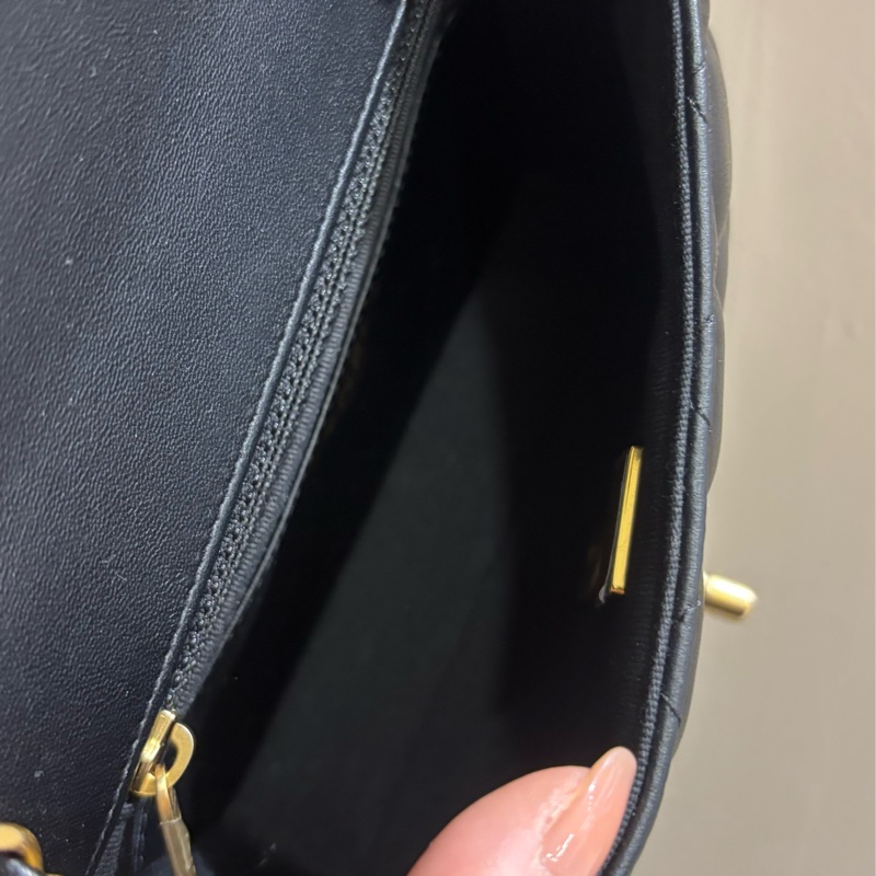 Chanel黑金限量籌碼金幣琺瑯方胖/晶片-10