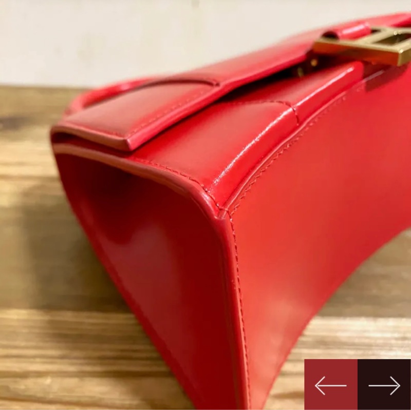 Balenciaga 小號紅色沙漏包 斜背包-2