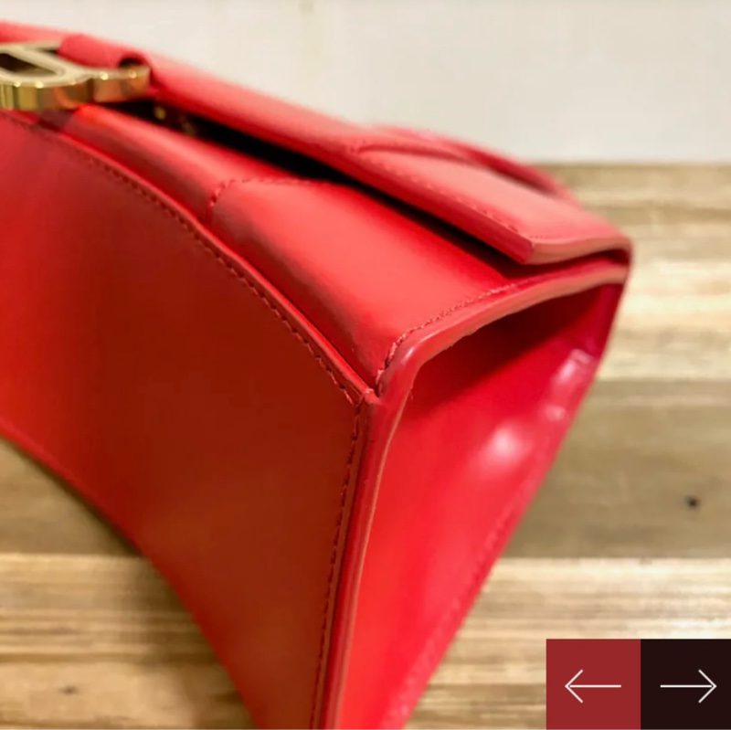 Balenciaga 小號紅色沙漏包 斜背包-3