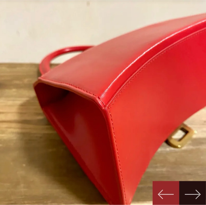 Balenciaga 小號紅色沙漏包 斜背包-4