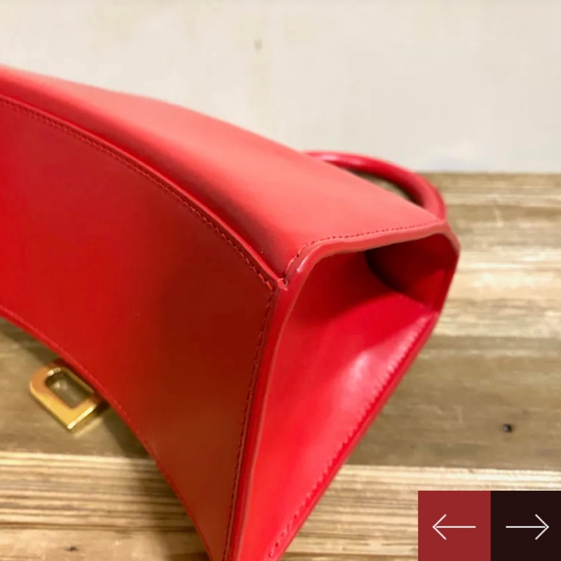 Balenciaga 小號紅色沙漏包 斜背包-5