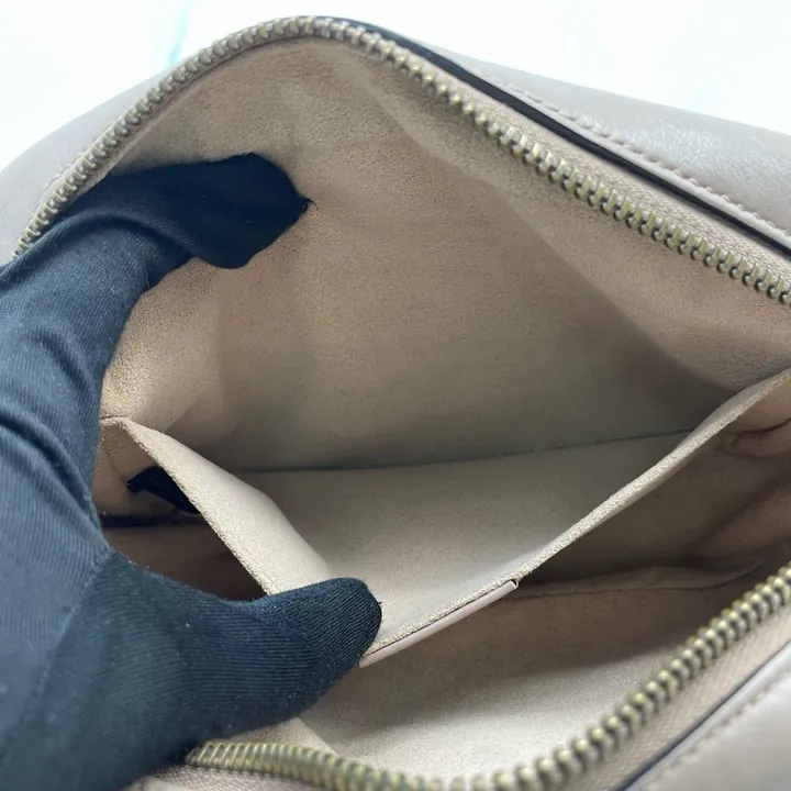 Gucci 祼色馬蒙迷你號相機包 斜背包-19