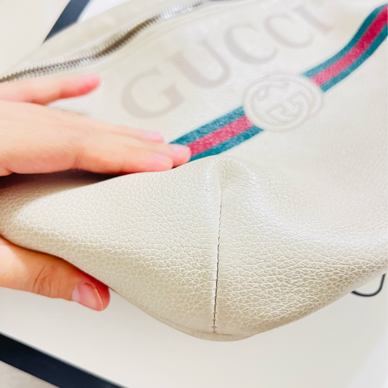 Gucci 腰包527792/中性/大/米白-1