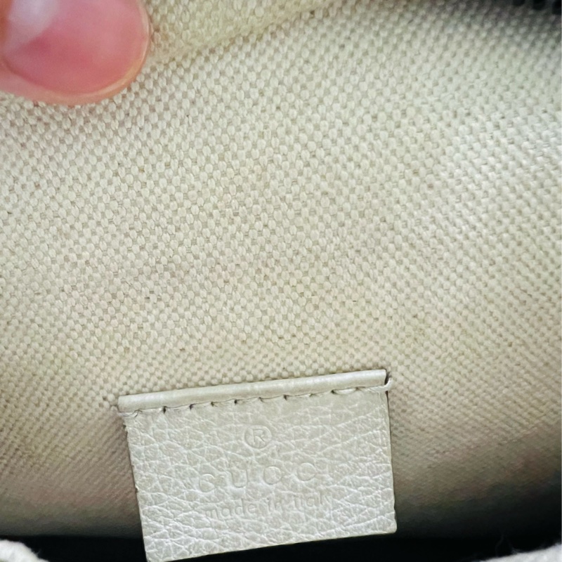 Gucci 腰包527792/中性/大/米白-7