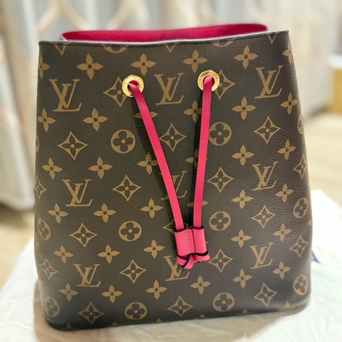 Lv M44020 NéoNoé MM 桃色水桶包