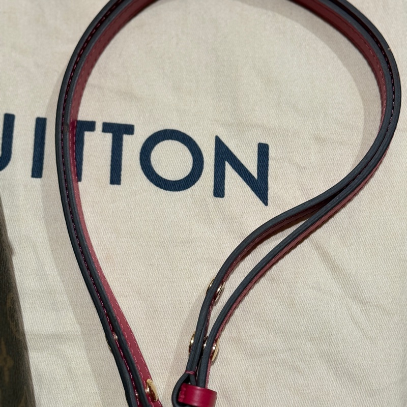 Lv M44020 NéoNoé MM 桃色水桶包-17