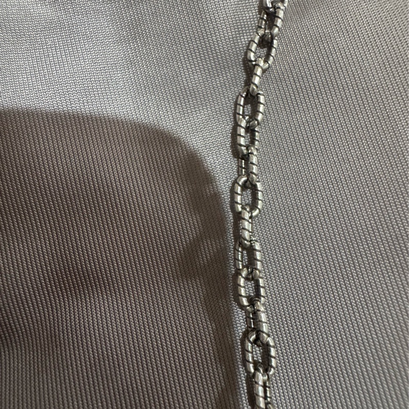 GUCCI 古馳 復古925純銀雕花 Interlocking G 雙G墜飾項鍊(男款)-2