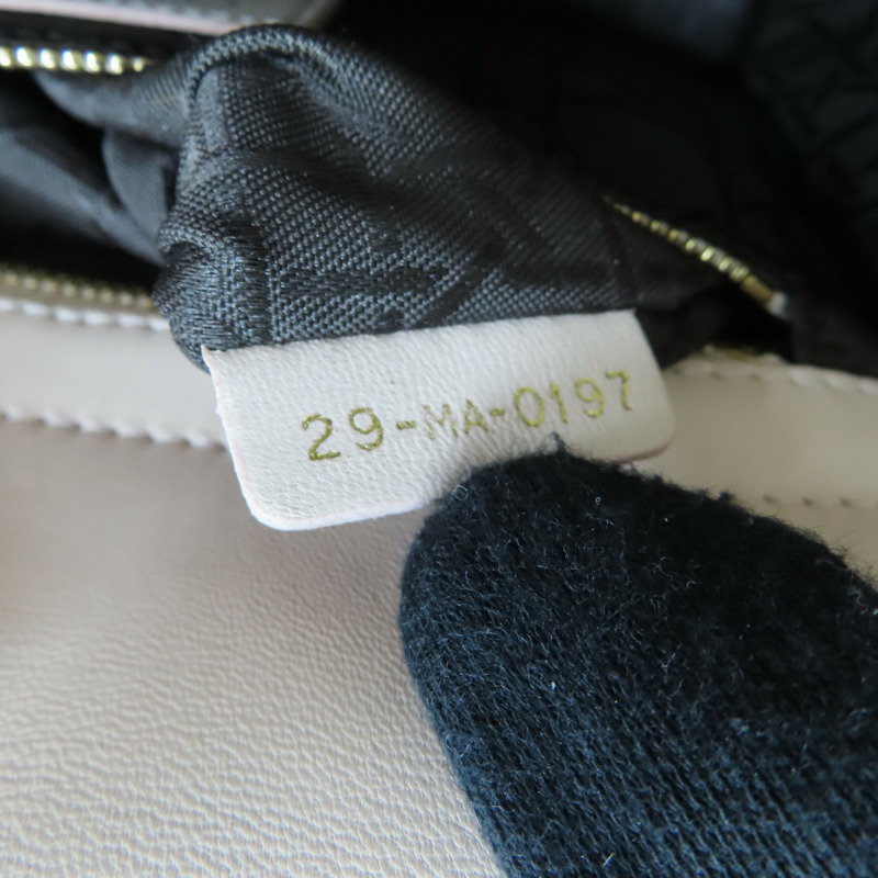 粉色 籐格紋 羊皮 Lady Dior Small 兩用包 M0538ONGE-M413-7