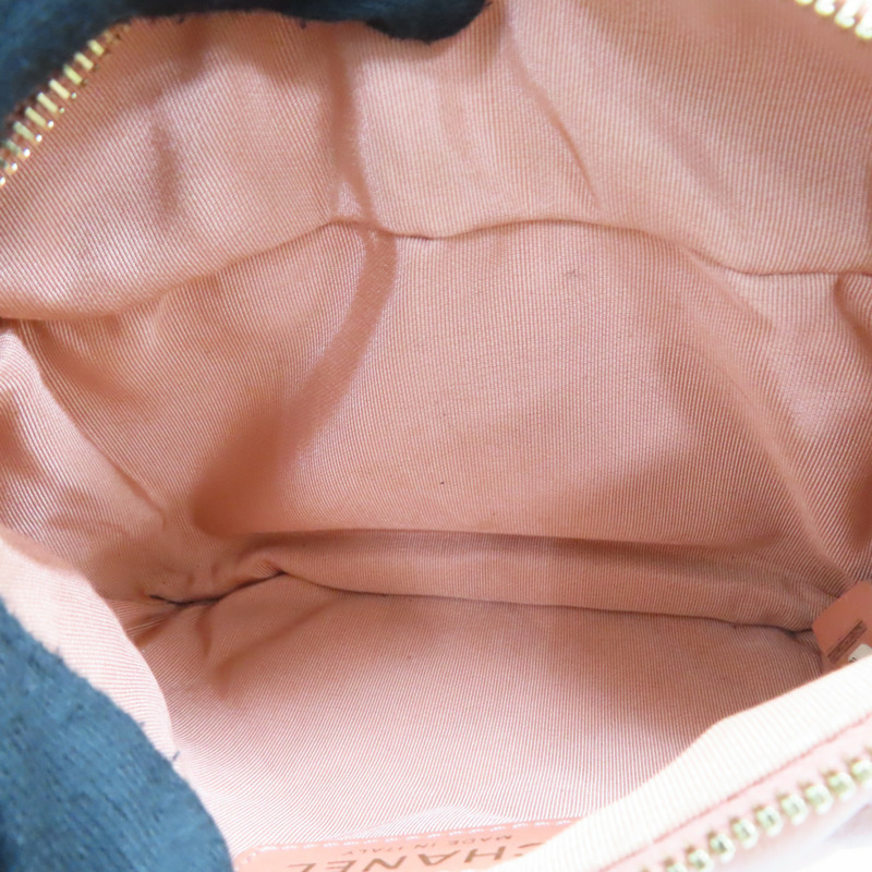 粉紅羊皮腰包 AS1272-4