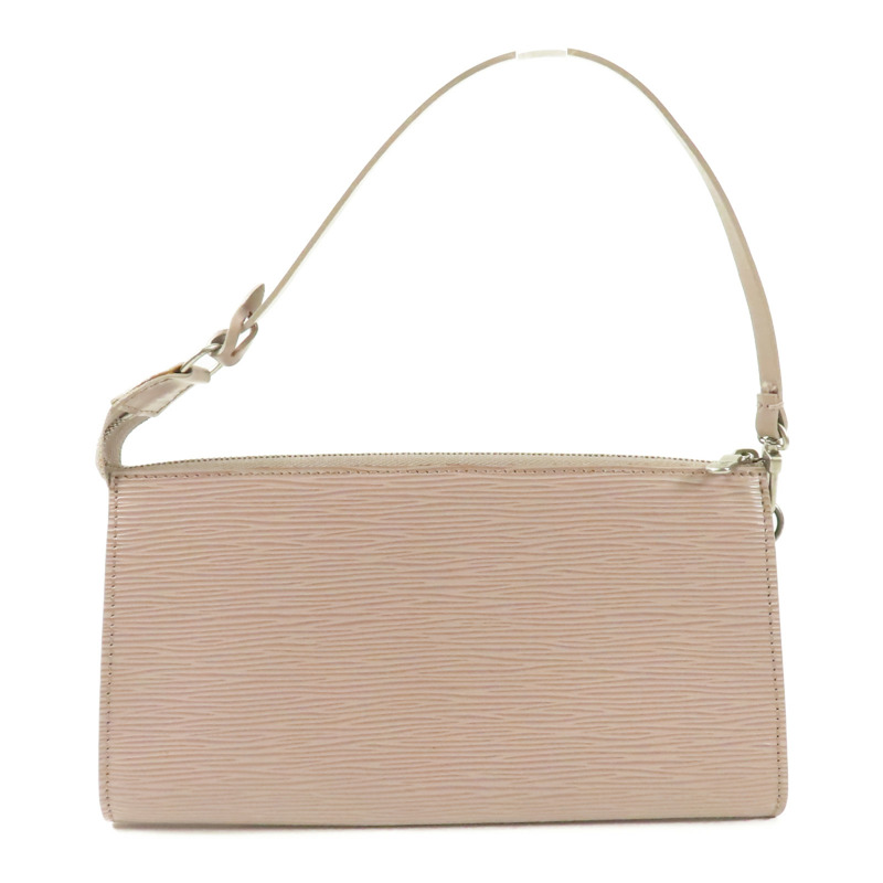 LOUIS VUITTON Epi Pochette銀扣手挽袋-1
