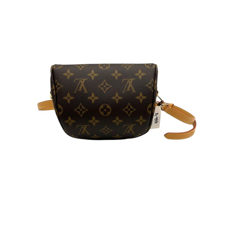 【美收精品】LOUIS VUITTON 金扣鏈帶手挽肩背兩用袋棕色 A-994【隔月月中將轉賣至日本 上架期限30天】-1