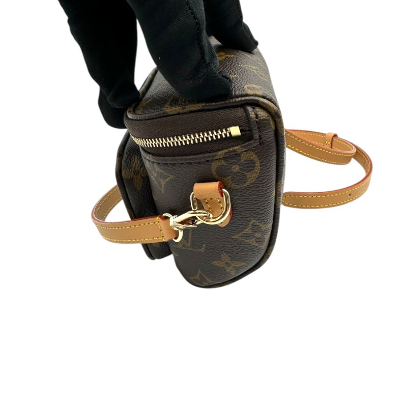 【美收精品】LOUIS VUITTON 金扣鏈帶手挽肩背兩用袋棕色 A-994【隔月月中將轉賣至日本 上架期限30天】-3