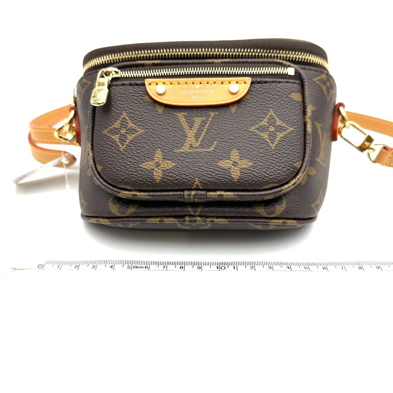 【美收精品】LOUIS VUITTON 金扣鏈帶手挽肩背兩用袋棕色 A-994【隔月月中將轉賣至日本 上架期限30天】-13