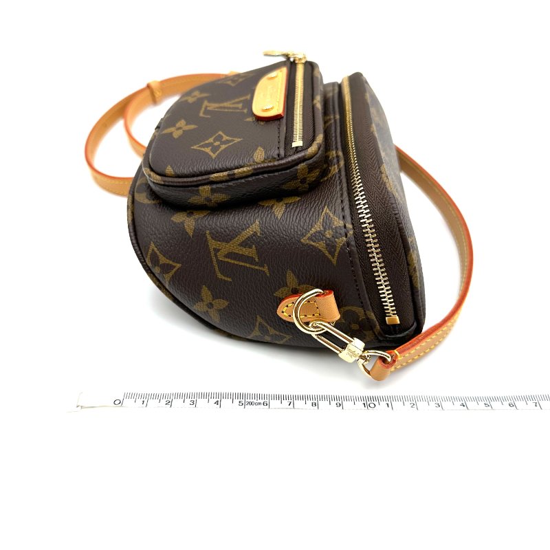 【美收精品】LOUIS VUITTON 金扣鏈帶手挽肩背兩用袋棕色 A-994【隔月月中將轉賣至日本 上架期限30天】-14
