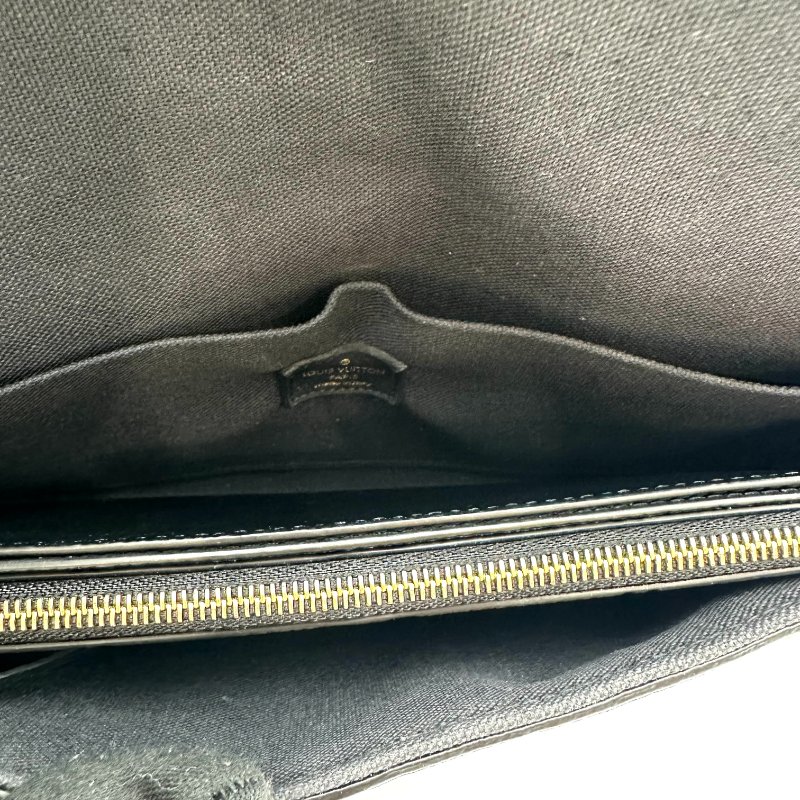 【美收精品】Louis Vuitton 鍊帶信封式斜背包(黑色) B-1【隔月月中將轉賣至日本 上架期限30天】-10