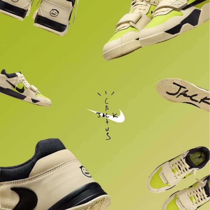 倒勾Travis Scott x Jordan Jumpman Jack TR “Bright Cactus”-3