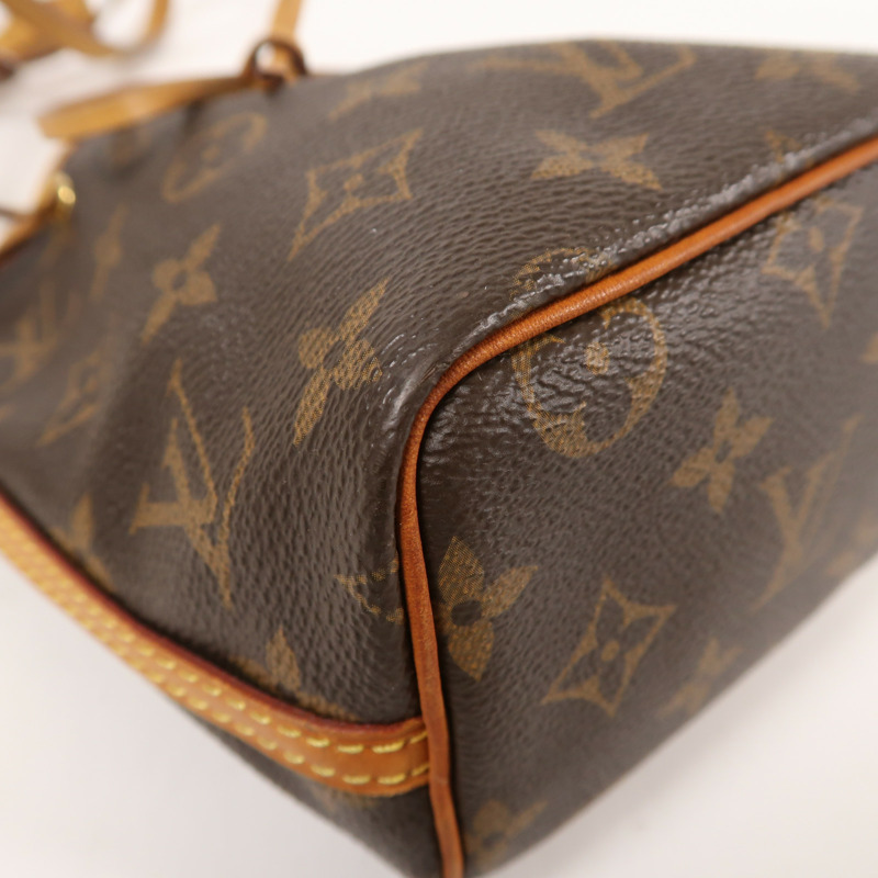 LOUIS VUITTON Monogram Noe BB金扣肩背袋-8