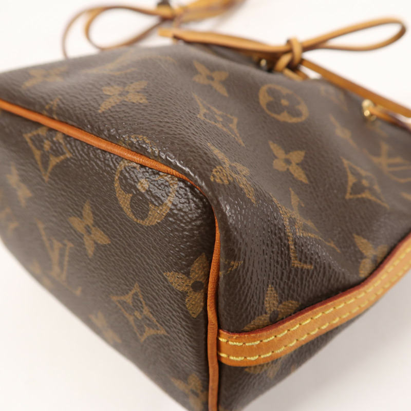 LOUIS VUITTON Monogram Noe BB金扣肩背袋-9
