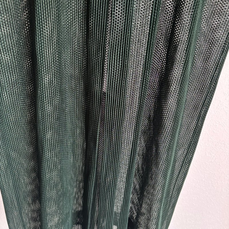 PLEATS PLEASE ISSEY MIYAKE 三宅一生PP 松綠色網狀長版背心罩衫3號-7