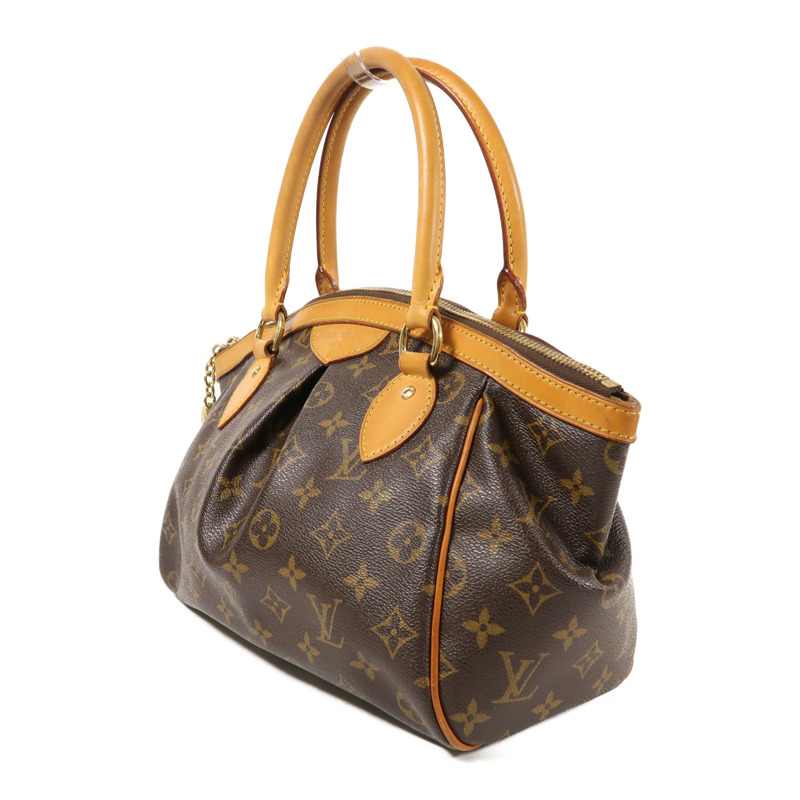 LOUIS VUITTON Monogram Tivoli PM金扣手挽袋-2