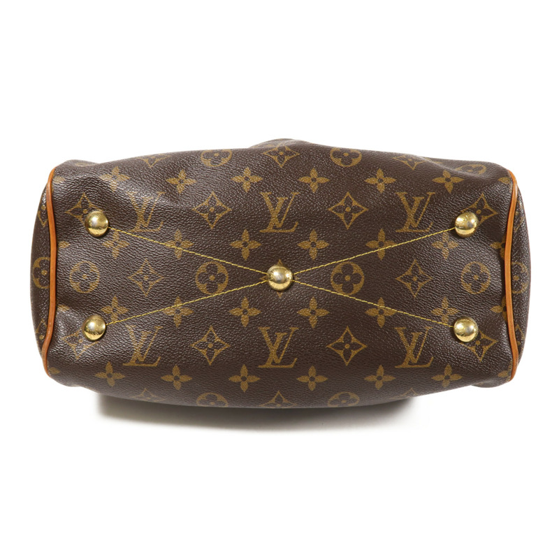 LOUIS VUITTON Monogram Tivoli PM金扣手挽袋-3