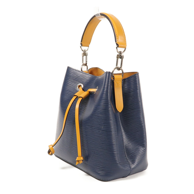LOUIS VUITTON Epi Neo Noe BB銀扣手挽肩背兩用袋-2