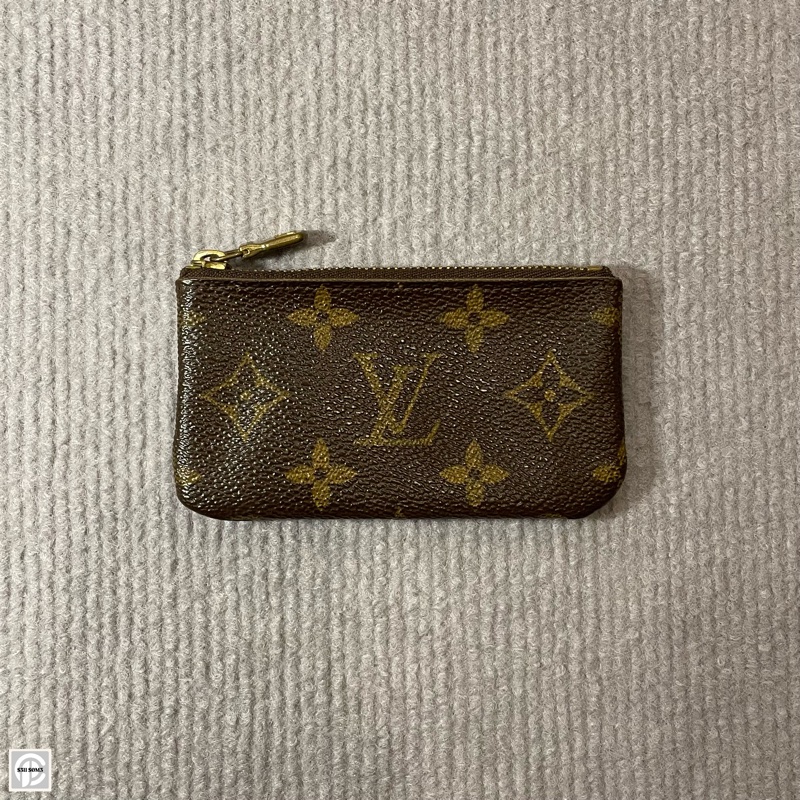 LV Louis Vuitton Monogram Coin Case 零錢包-0
