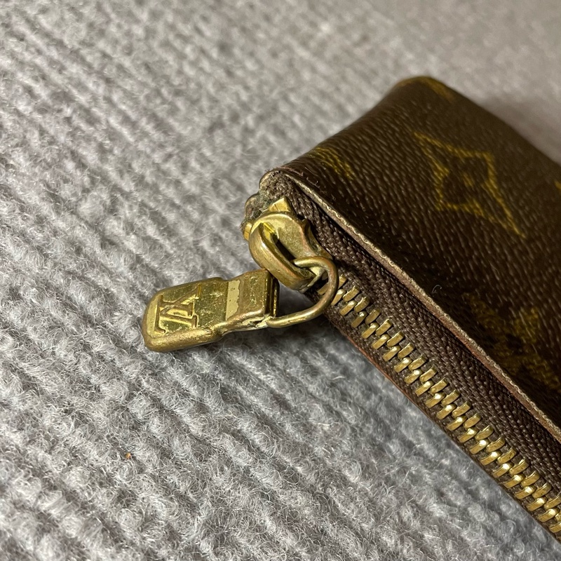 LV Louis Vuitton Monogram Coin Case 零錢包-3
