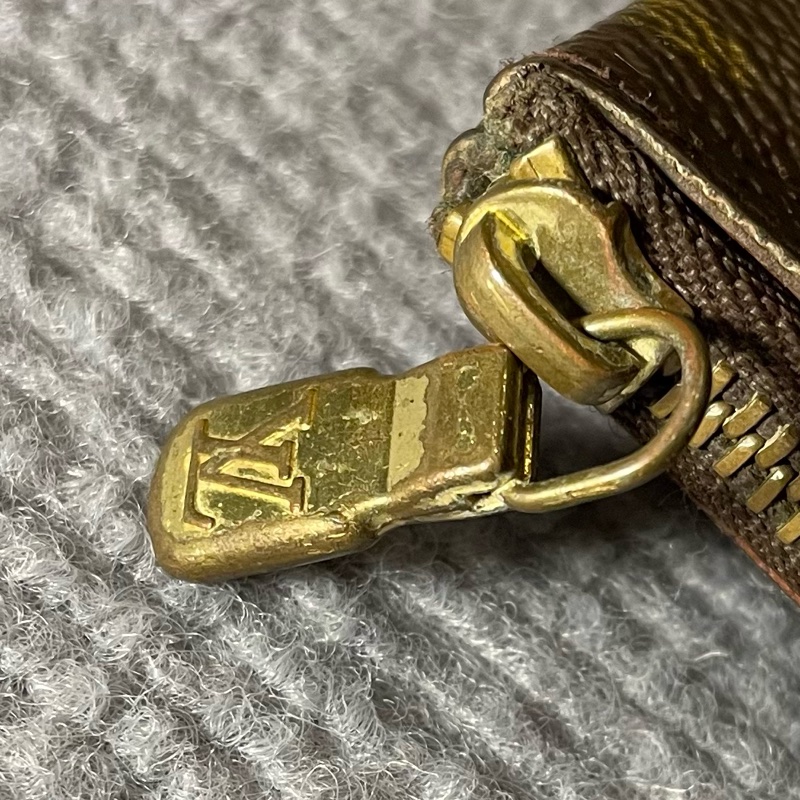 LV Louis Vuitton Monogram Coin Case 零錢包-11