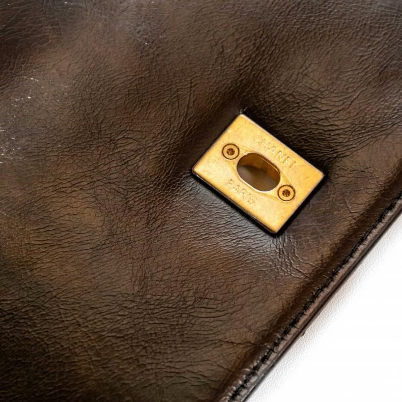 CHANEL(香奈兒) 黑色 金扣 Chanel Coco Handle-4