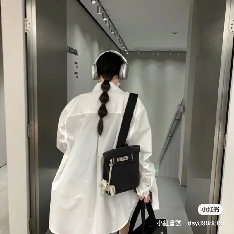 Hermes Hac a dos kelly黑銀W刻-23