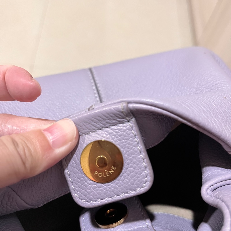 Polene number neuf mini 紫色雲朵包-10