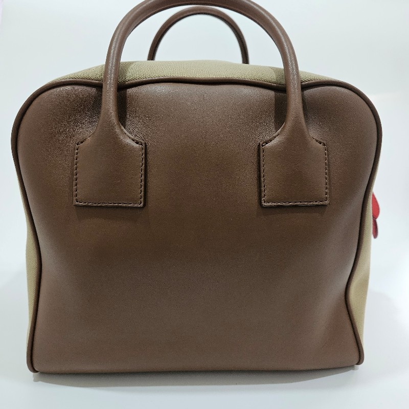 NOW BAGS|【二手現貨】Burberry canvas 保齡球包-4